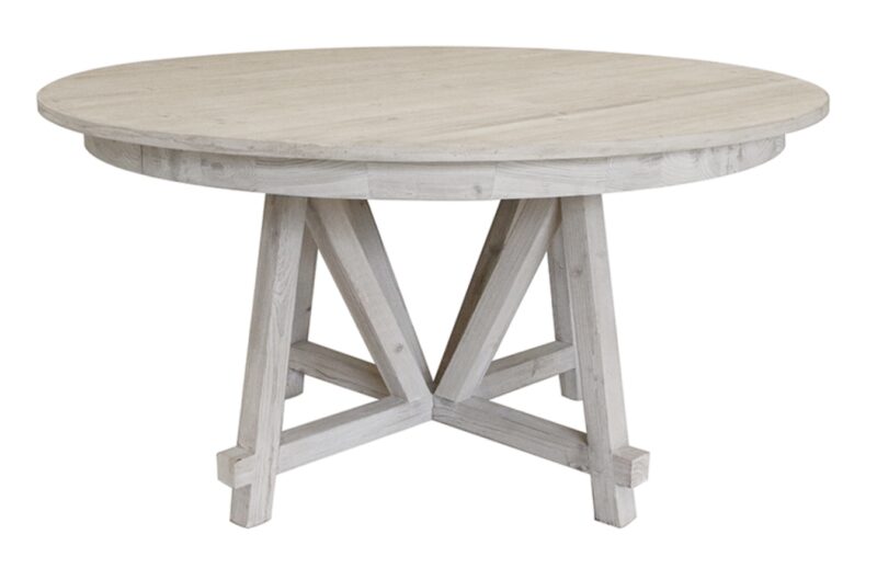 Harlow 120cm Round Table. Quality Oak furniture from The Furniture Directory