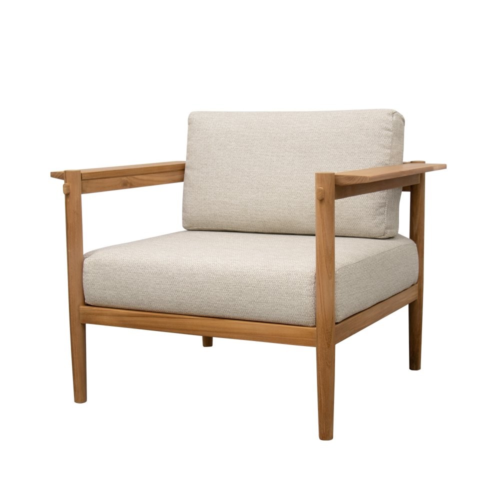 Moby Teak Outdoor Armchair - IDO Interior Design Online